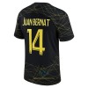 Maglia ufficiale Paris Saint Germain JUAN BERNAT 14 4th Jordan 2022-23 per Uomo